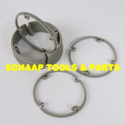 Inbouwdoos verhogingsrand kunststof nivelleerhoogte 4 mm type H4 | 7129.110